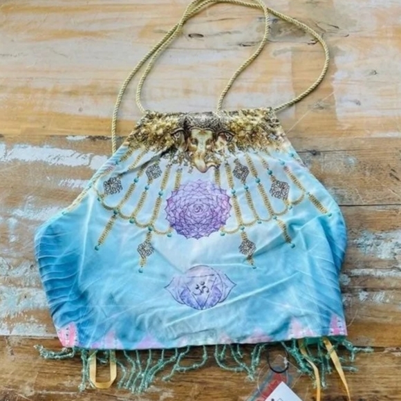 24HRS by Dolls kill Mind of the mantra halter top - Picture 5 of 9